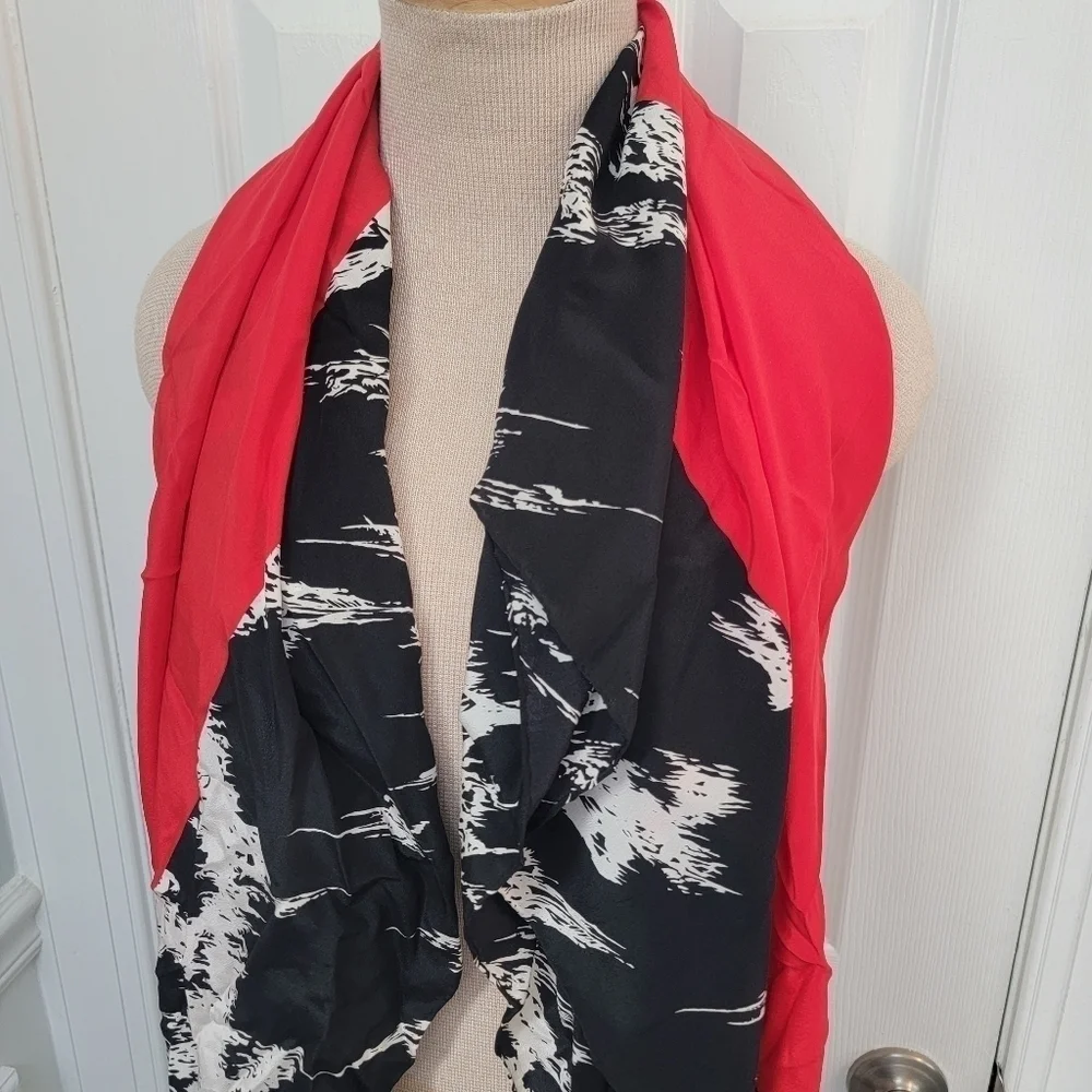 2/$20 Bill Blass Silk-like Scarf